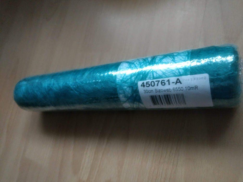 Sizoweb tafelloper Turquoise 30cm x 10 m + 3,4 m + 2,25 m, Huis en Inrichting, Tafelkleden, Ophalen of Verzenden, Zo goed als nieuw