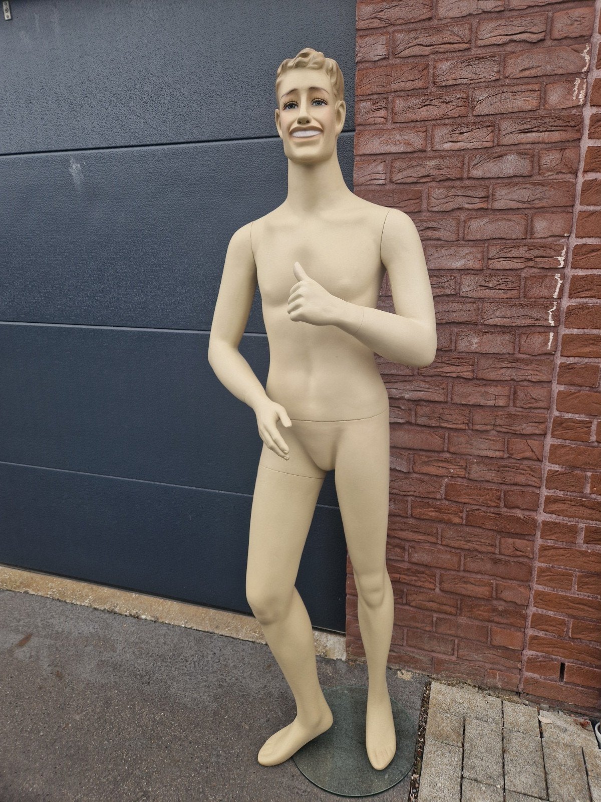 Kwalitatieve mannequin pop man, Antiek en Kunst, Ophalen