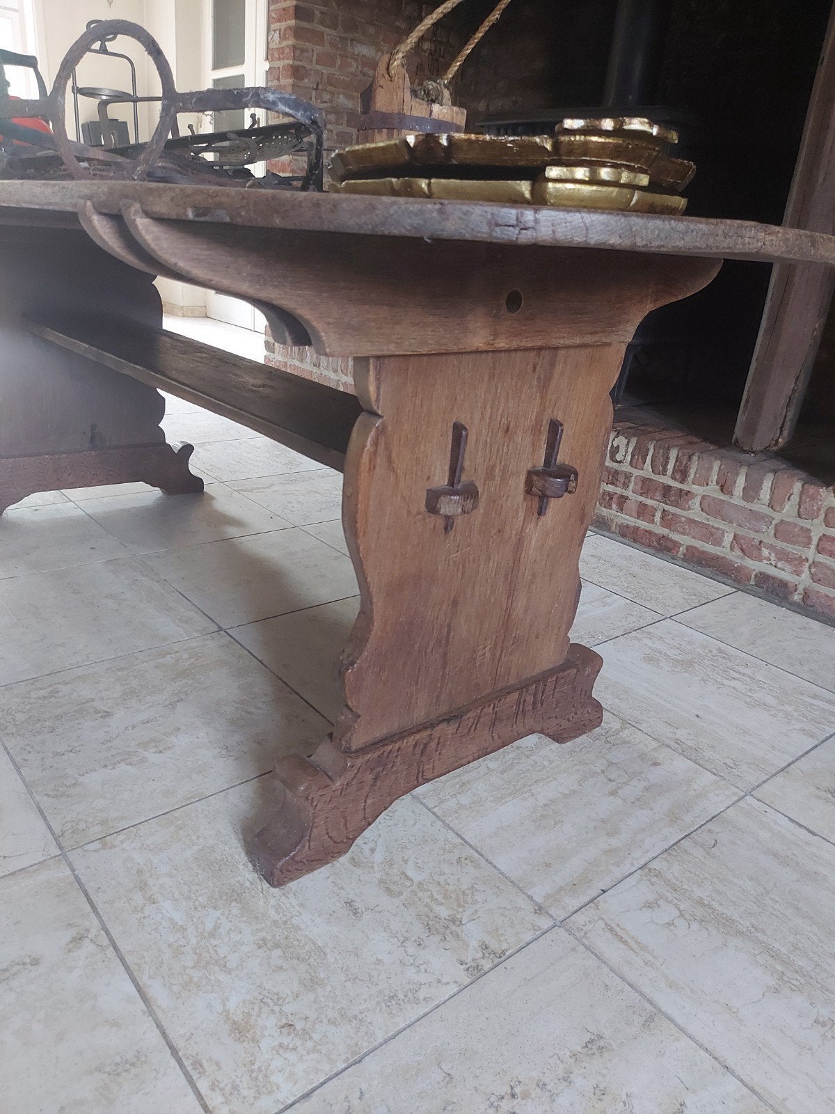 antieke tafel,rek en kast, Antiek en Kunst, Ophalen
