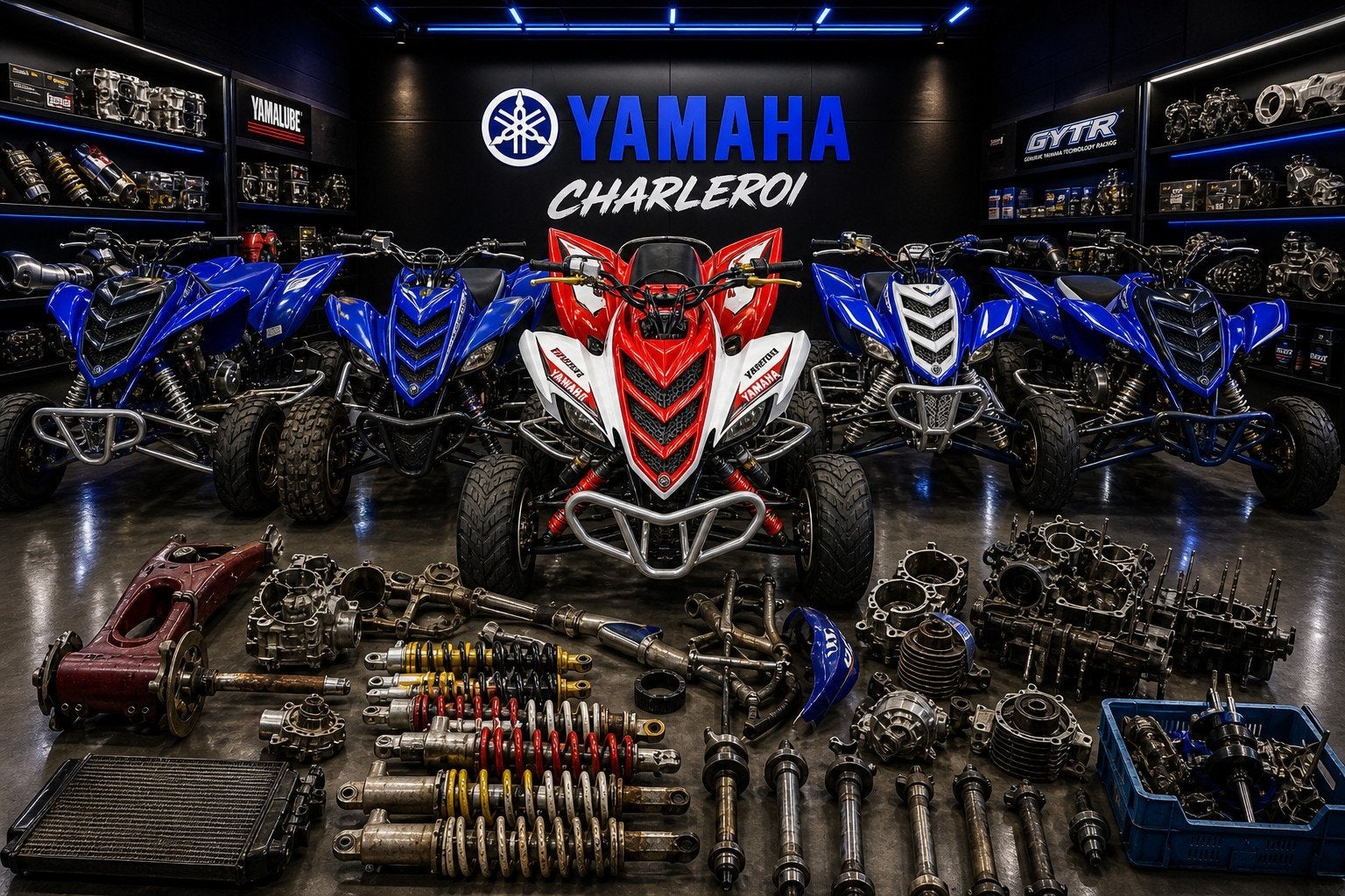 Origineel Yamaha-onderdeel van Yamaha Charleroi, Motoren