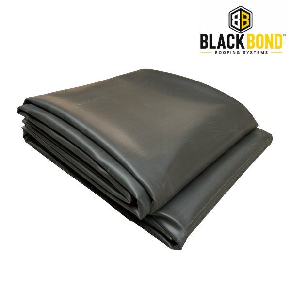 Membrane de toiture EPDM bon marché 1,14 mm — 9,95 €/m², Neuf, Membrane goudronnée, 10 à 15 m², Synthétique