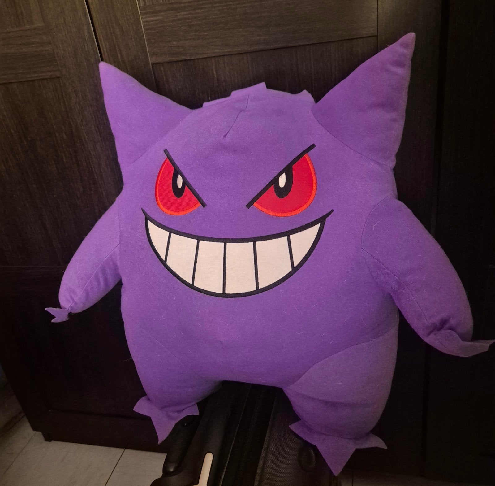 Peluche xl ectoplasma, Enlèvement