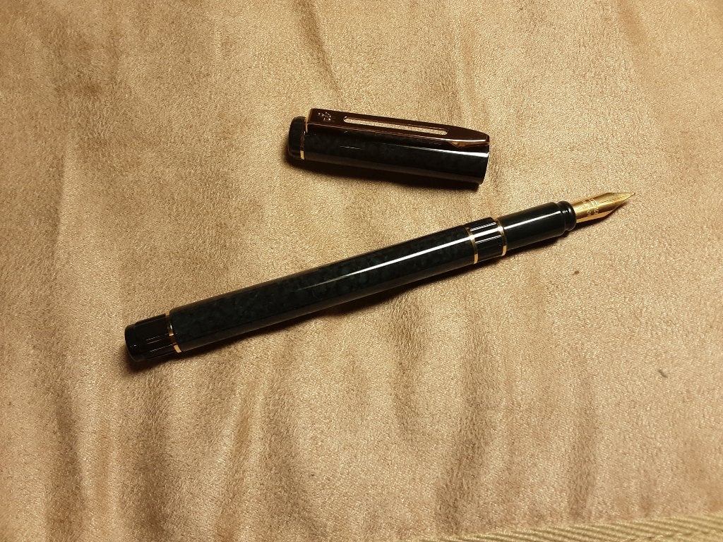 Waterman Maestro Green Marble FP, Enlèvement ou Envoi, Neuf, Stylo, Waterman