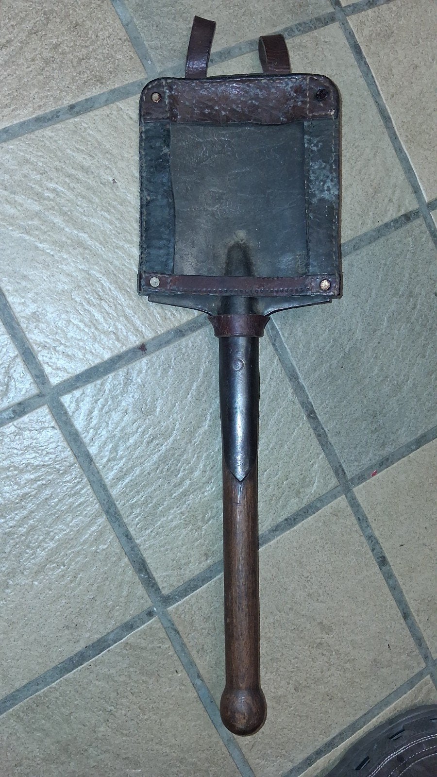 Pelle tranchée allemande WW2 REX 1944, Collections, Enlèvement ou Envoi