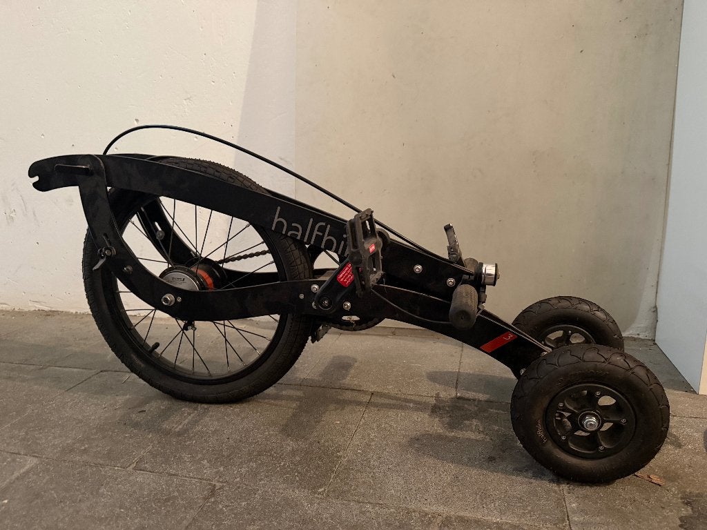 Halve fiets, Fietsen en Brommers, Ophalen, Zo goed als nieuw, Totaal opvouwbaar, Overige merken