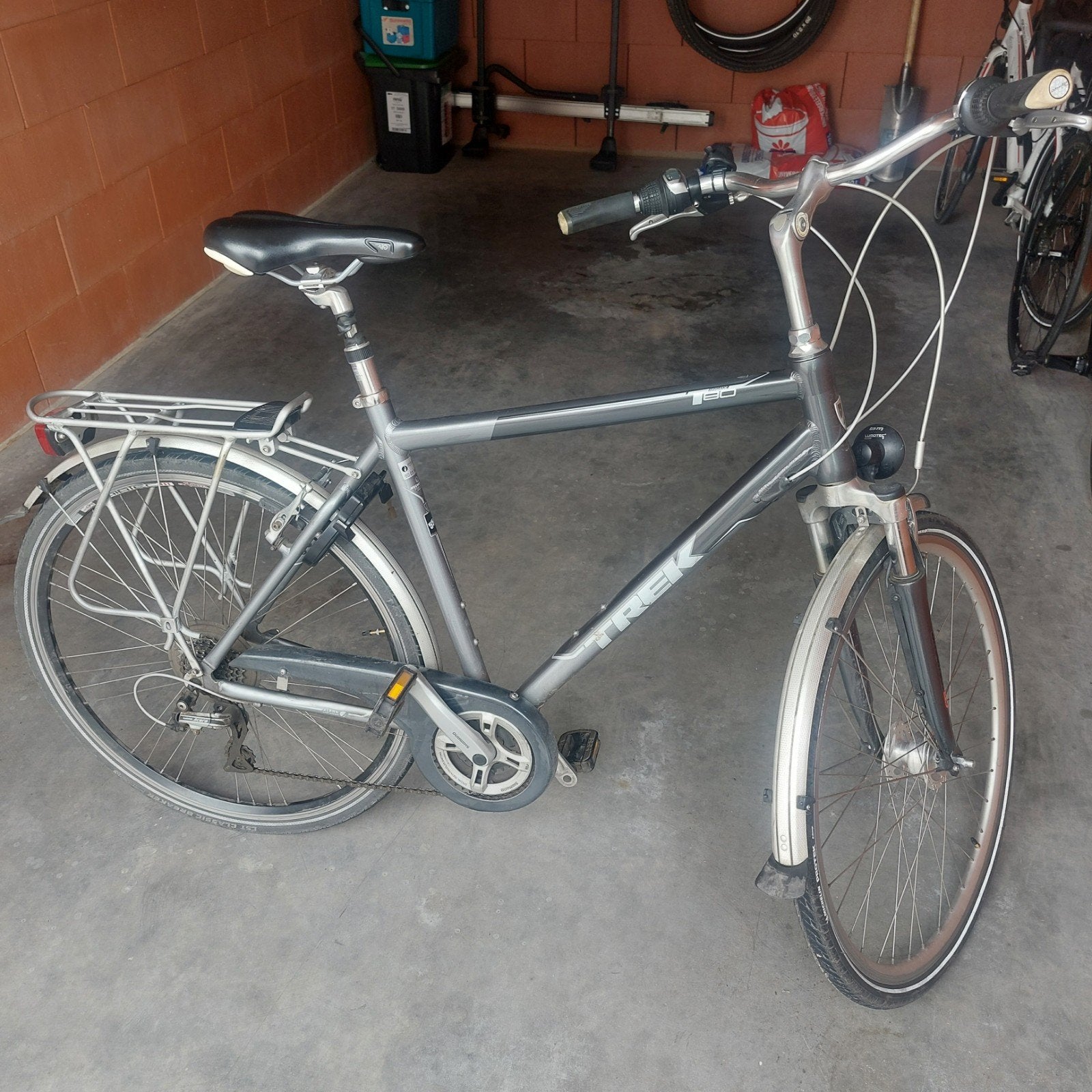 Heren stadsfiets, Ophalen