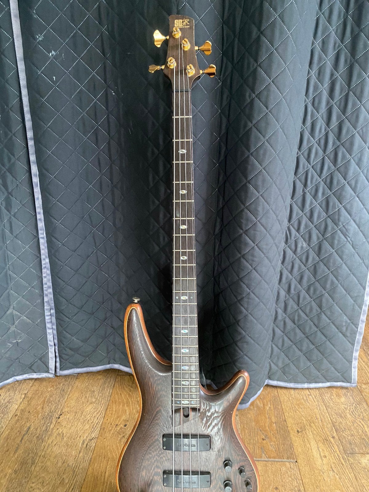 Vends basse électrique 4 cordes Ibanez SR5000-OL, Musique & Instruments, Enlèvement ou Envoi, Électrique