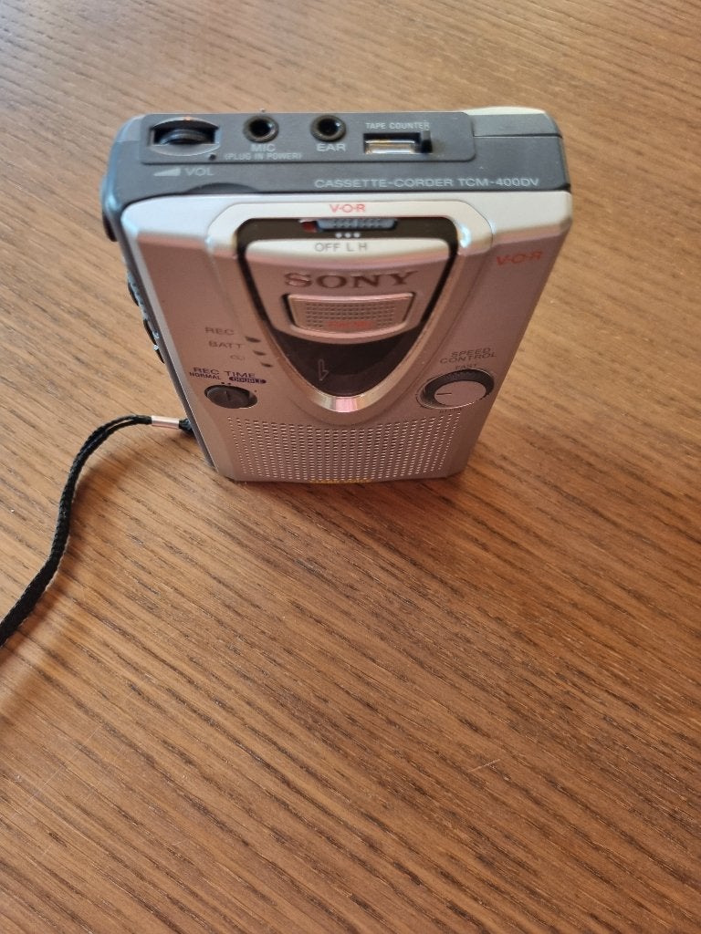 Sony TCM  400 DV, Audio, Tv en Foto, Walkmans, Discmans en Minidiscspelers, Ophalen, Walkman
