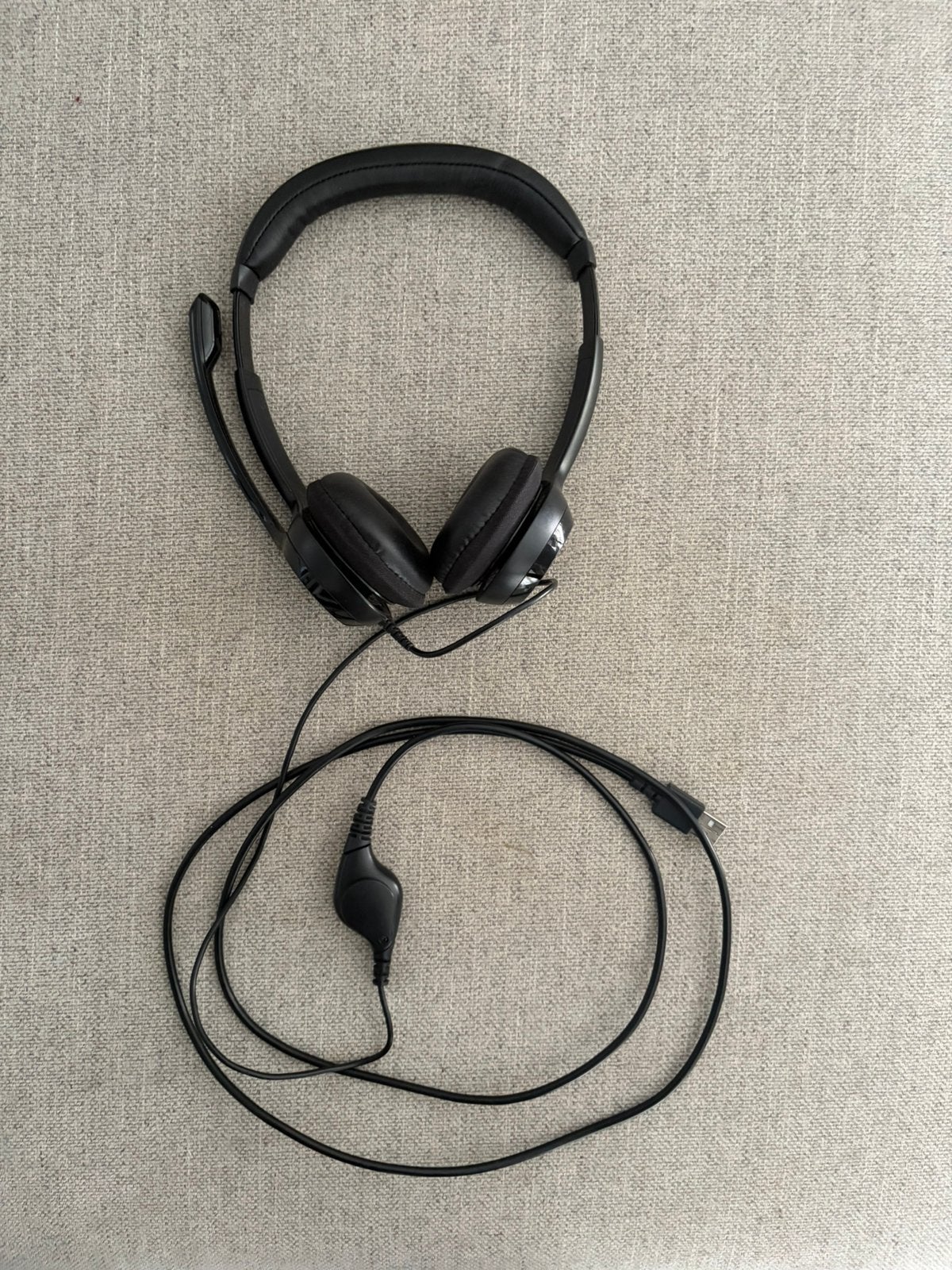 H390 USB-computerheadset, Audio, Tv en Foto, Hoofdtelefoons, Ophalen, Zo goed als nieuw