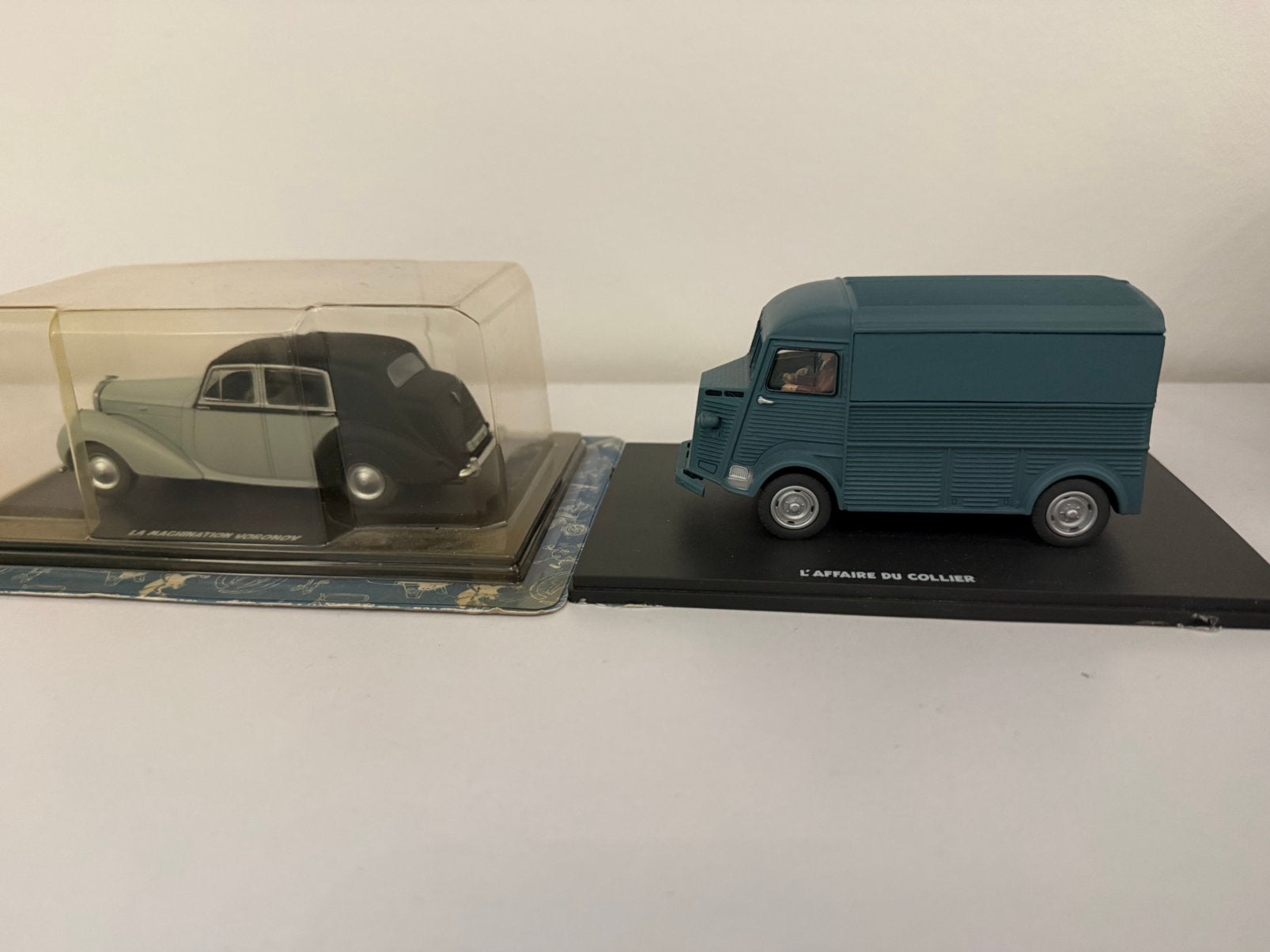 Eligor /Hachette 2 voitures Blake & Mortimer 1:43, Enlèvement ou Envoi, Comme neuf, Voiture, Autres marques