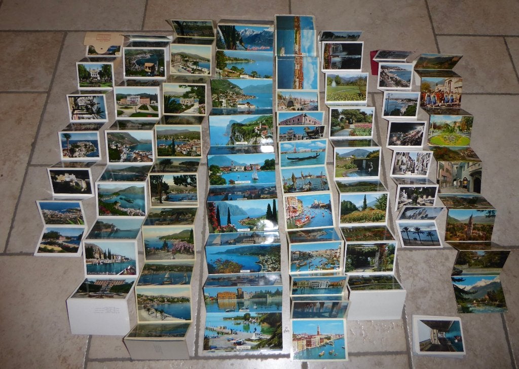9 carnets de cartes postales anciennes/Collectionner, Enlèvement, Utilisé