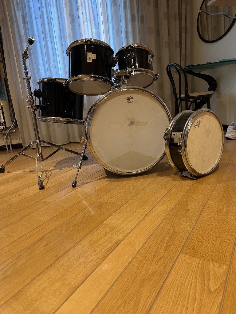 Original Arbiter Autotune fiberglass drumset, Muziek en Instrumenten, Drumstellen en Slagwerk, Ophalen, Gebruikt, Overige merken