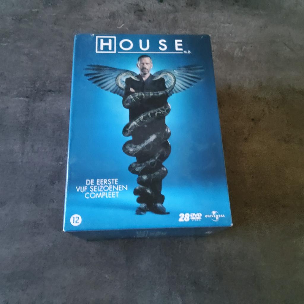 Dr HOUSE de eerste vijf seizoenen DVD nieuw, Cd's en Dvd's, Ophalen