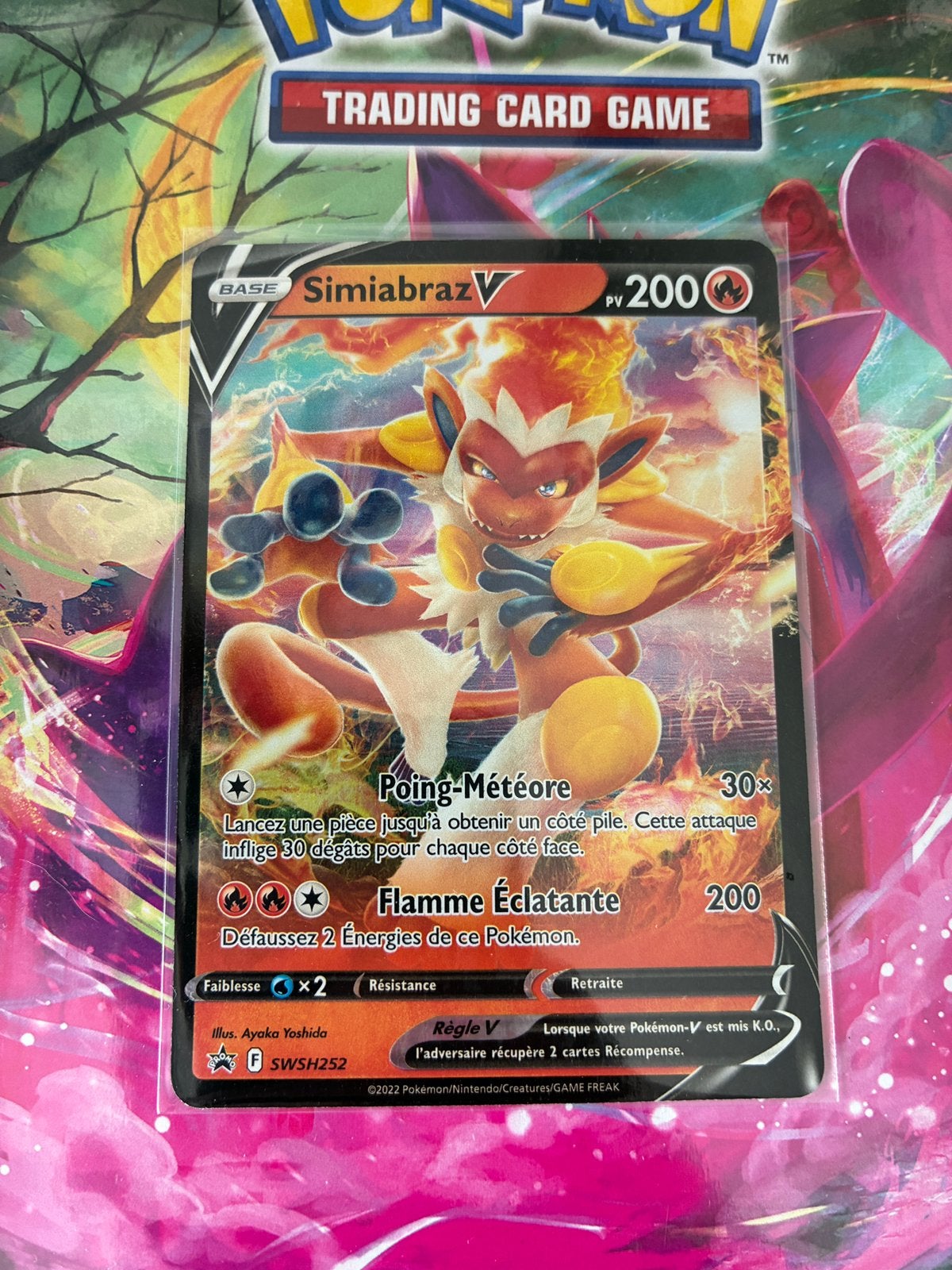 Carte Pokémon Simiabraz V promo, Enlèvement, Comme neuf