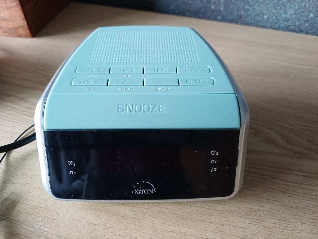 Digitale wekker, Ophalen of Verzenden, Zo goed als nieuw, Digitaal