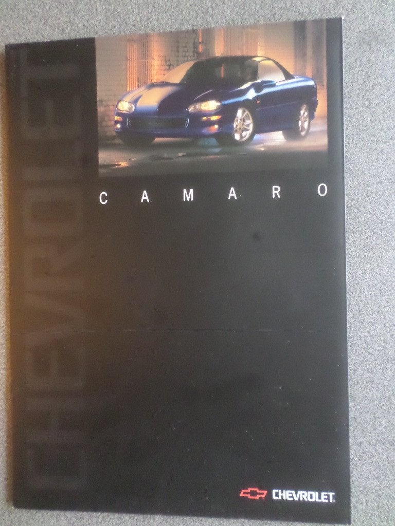 Chevrolet Camaro 2001 Brochure - FRANS, Boeken, Auto's | Folders en Tijdschriften, Ophalen of Verzenden, Chevrolet