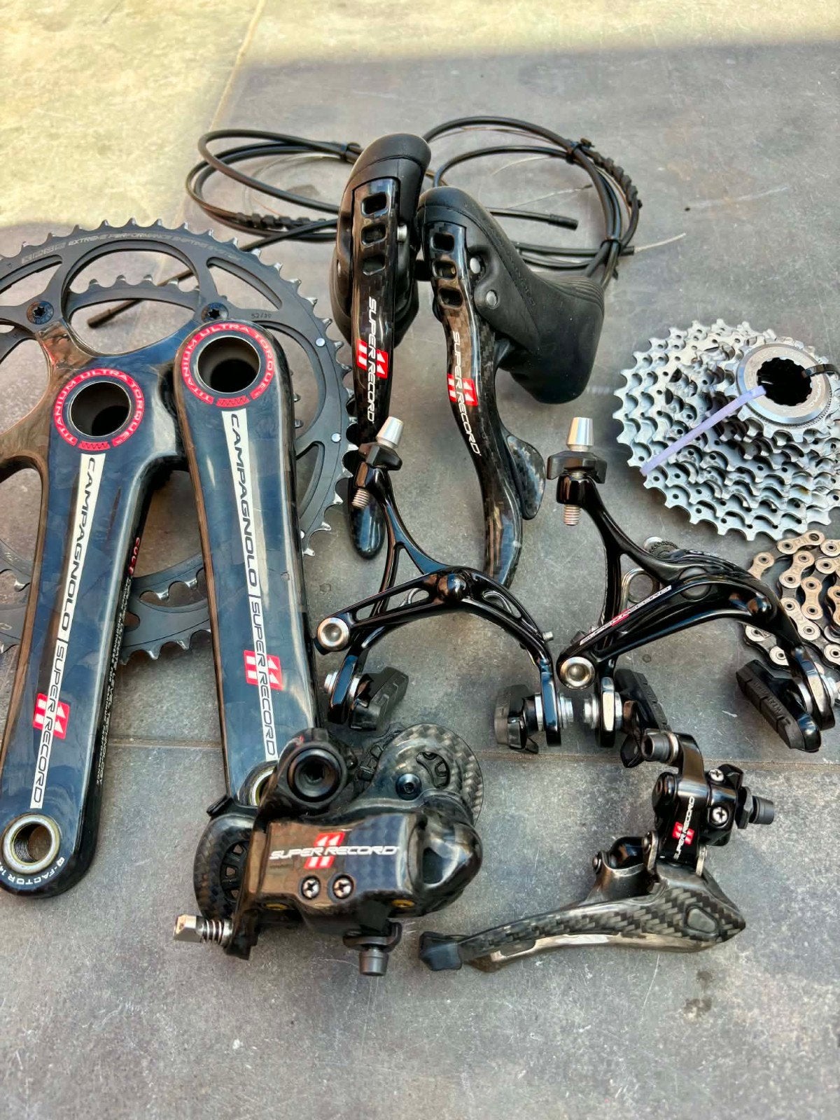 campagnolo super record 11speed, Fietsen en Brommers, Ophalen