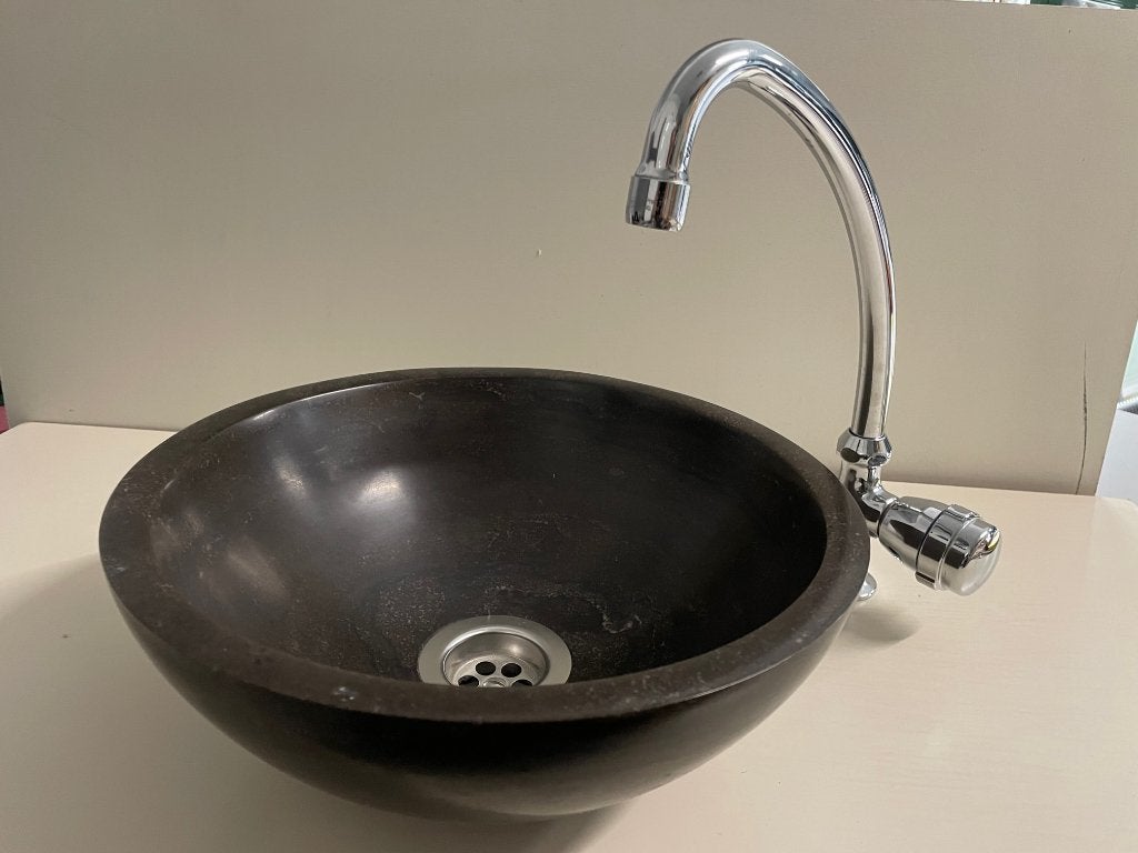 WC handwasser, Enlèvement, Comme neuf, Chrome, Lavabo