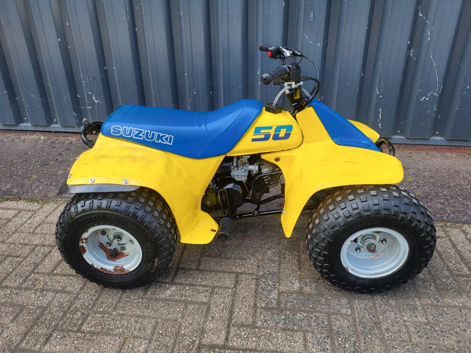 Mini-quad Suzuki LT50, Vélos & Vélomoteurs, Frein à tambour, 49 cm³, Comme neuf, Enlèvement