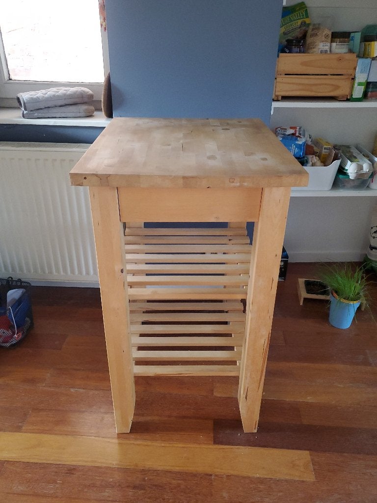 Desserte BEKVÄM IKEA, Maison & Meubles, Tables | Dessertes, Enlèvement, Utilisé