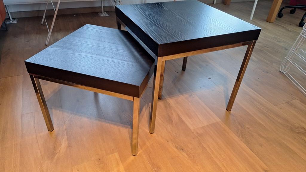 Tables basses Ikea Klubbo, Enlèvement, Utilisé, Carré