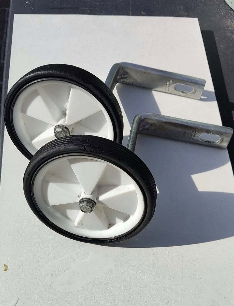 zijwielen voor kinderfiets 16 inch, Fietsen en Brommers, Ophalen of Verzenden, Gebruikt, 16 tot 20 inch, Zijwieltjes