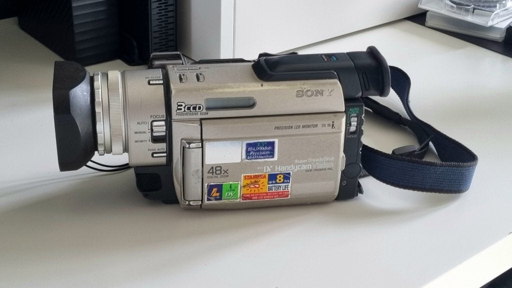Sony TRV900e + NP-F330 batterij - perfecte staat => 99€, Audio, Tv en Foto, Ophalen of Verzenden, Overige soorten, Camera
