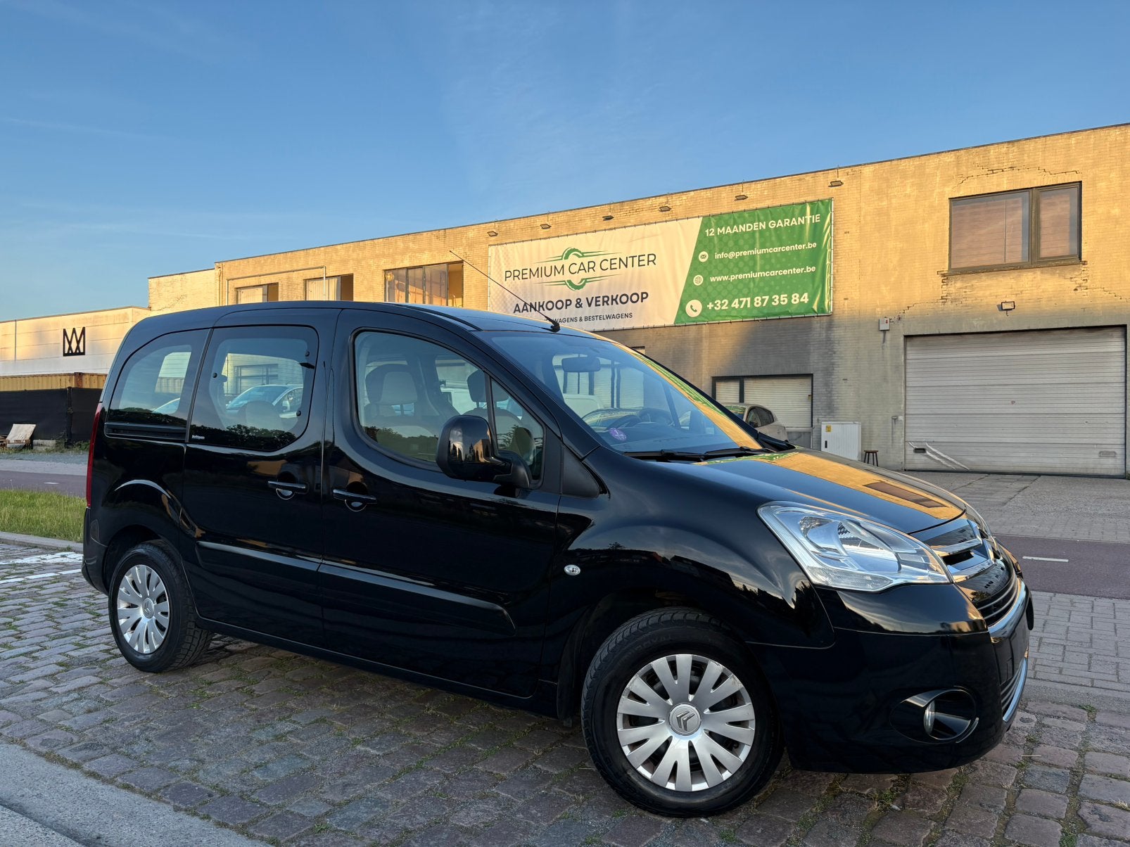 Citroen Berlingo | 12 M Garantie | 110 Dkm |Benzine | 2012 |, Auto's, Zwart, 4 cilinders, 72 kW, 164 g/km