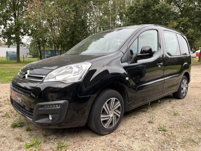Berlingo 1.6BENZINE*9/2018*51000KM*AIRCO/3ZIT/CC/AUX/RAMEN!, Auto's, Voorwielaandrijving, Dealer onderhouden, Stof, 4 cilinders