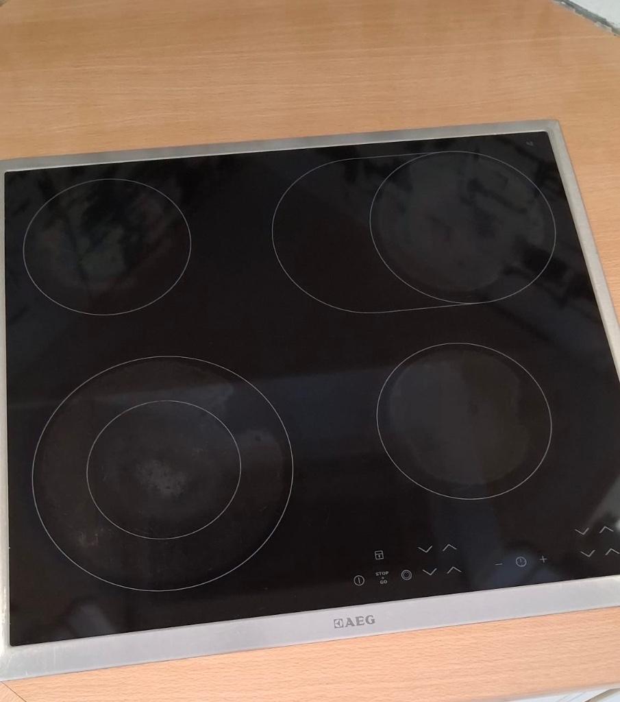 AEG Kookplaat, 4 zones de cuisson, Encastré, Enlèvement, Utilisé