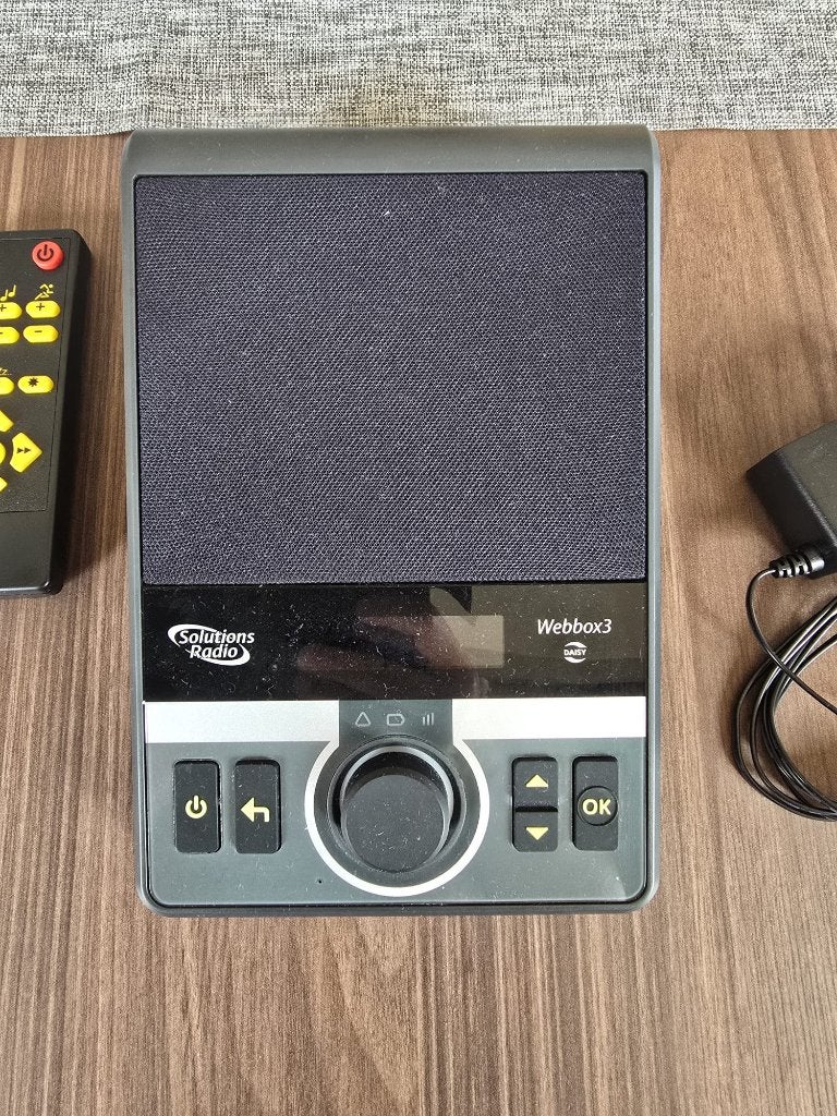 Sensotec Webbox3 - Internetradio met afstandsbediening, Ophalen of Verzenden, Zo goed als nieuw, Radio