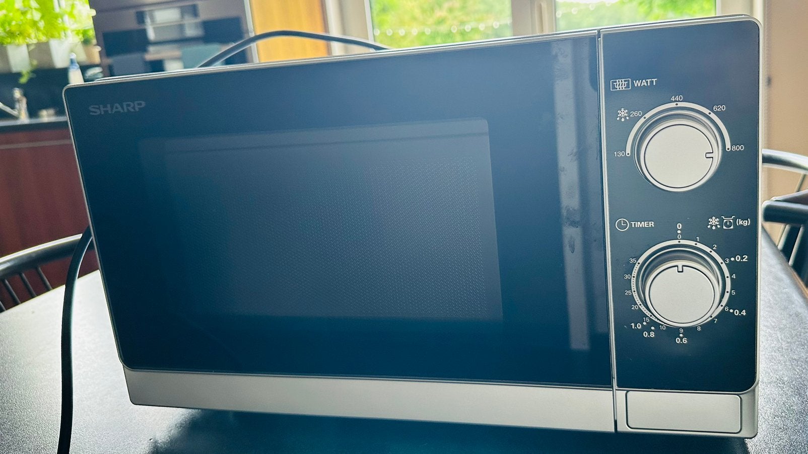 Microgolfoven Sharp 800W, Electroménager, Micro-ondes, Enlèvement, Comme neuf, Micro-ondes