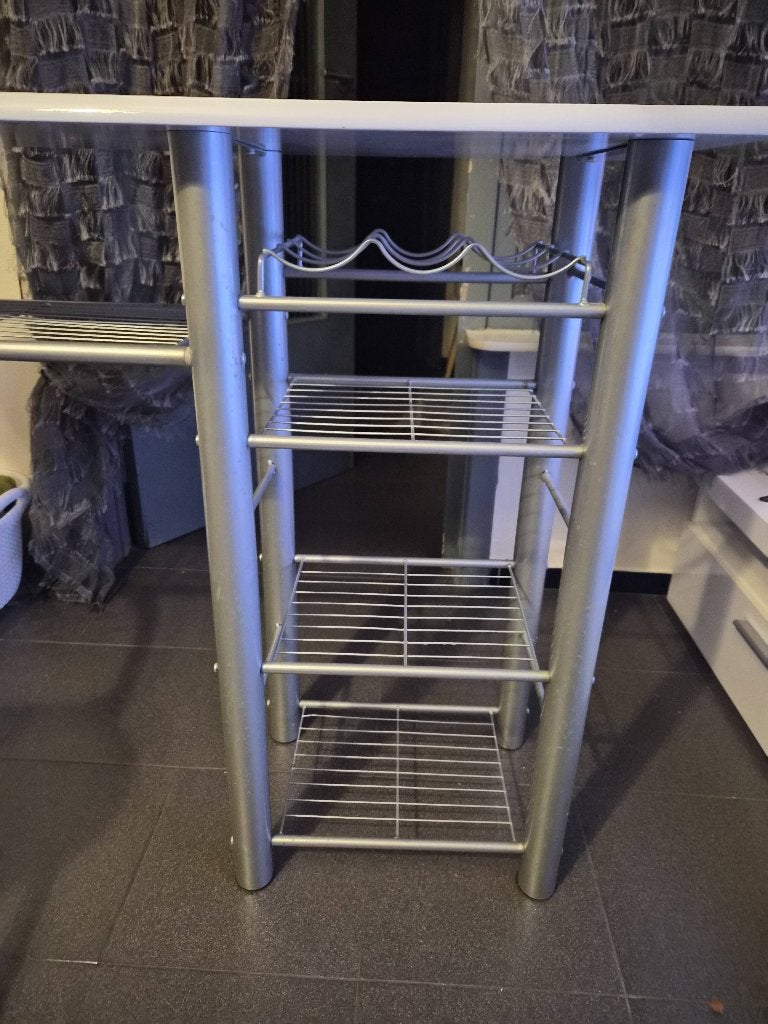 Table de bar avec 2 tabourets. GRATUIT!, Enlèvement, Utilisé
