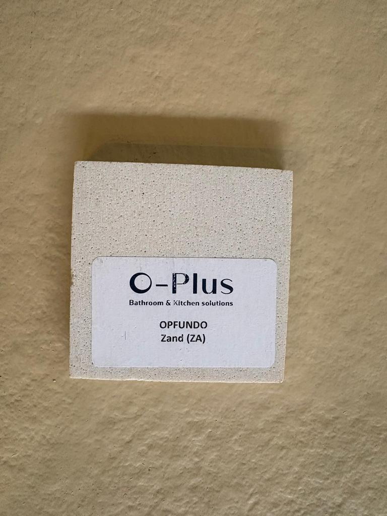 Douchebak O-PLUS fundo toonzaal, Doe-het-zelf en Bouw, Ophalen, Nieuw, Steen, Douche
