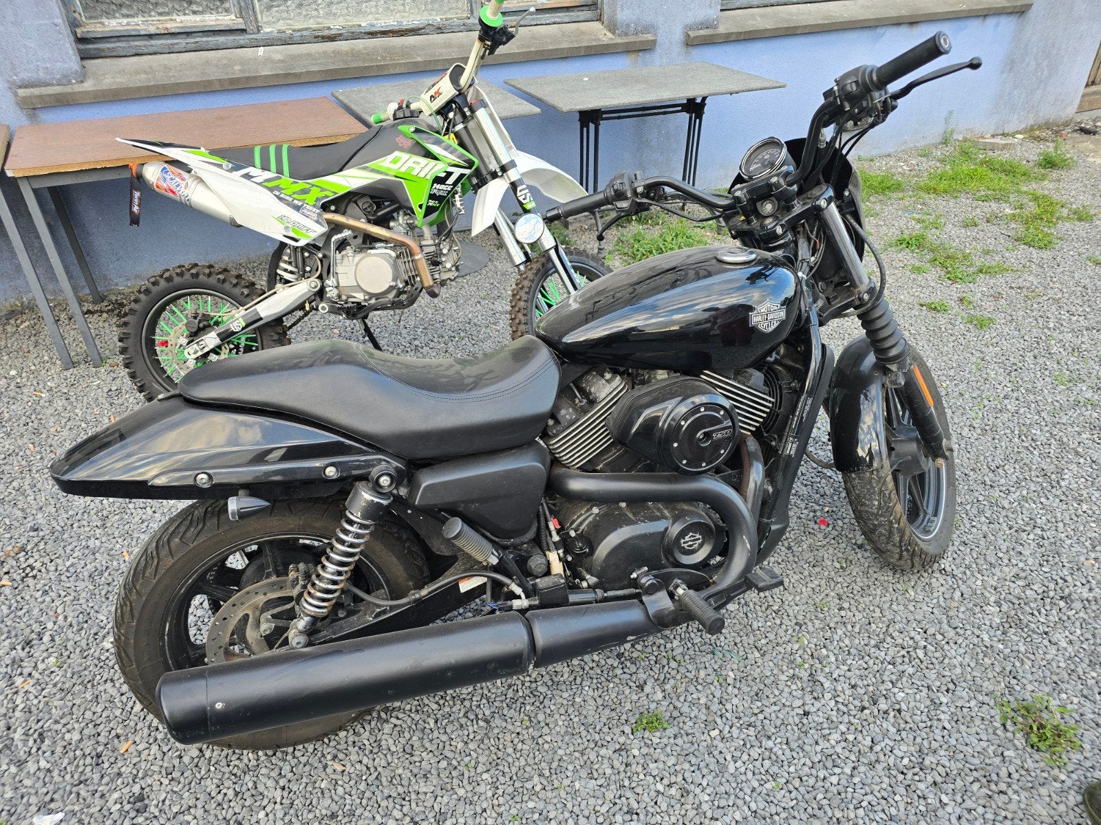 Harley Street 750, Motoren, Occasion, Chopper, Bedrijf