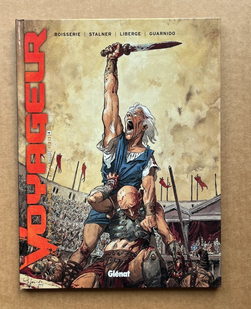 Voyageur - Passé T4 - Liberge - EO2011 - Glénat, Envoi