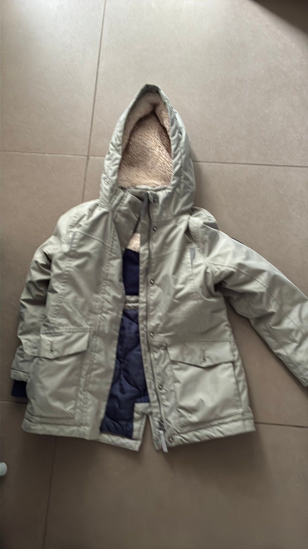 Winterjas meisjes, Kinderen en Baby's, Ophalen of Verzenden, Gebruikt, Meisje, Jas