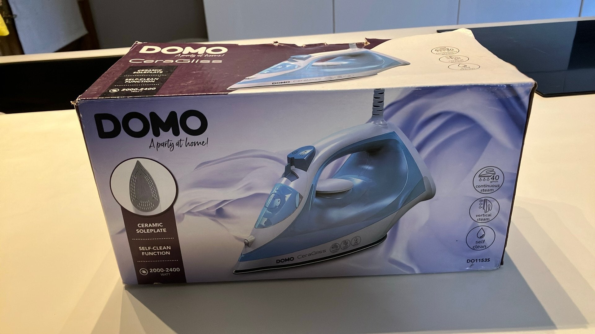 StoomStrijkijzer Domo, Ophalen, Nieuw