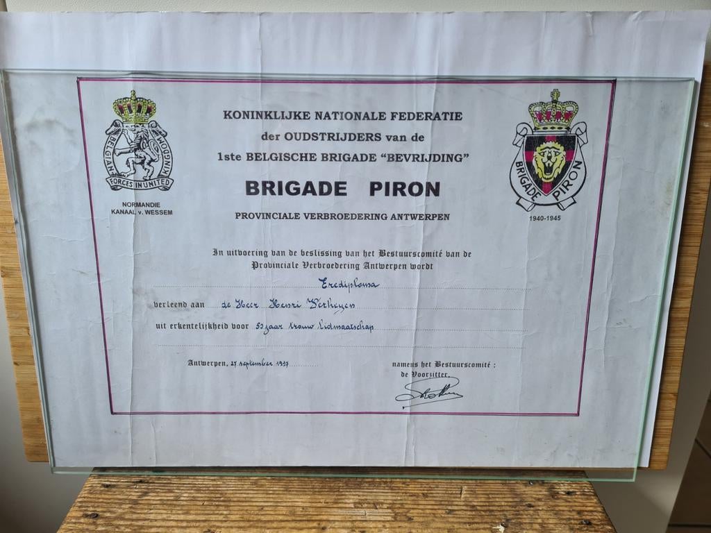 Brigade Piron, Verzamelen, Ophalen of Verzenden