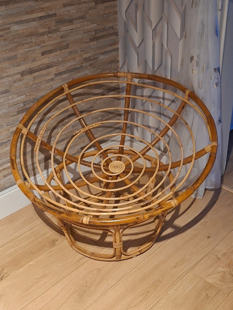 Fauteuil rotin, Enlèvement, Comme neuf, Osier ou Rotin