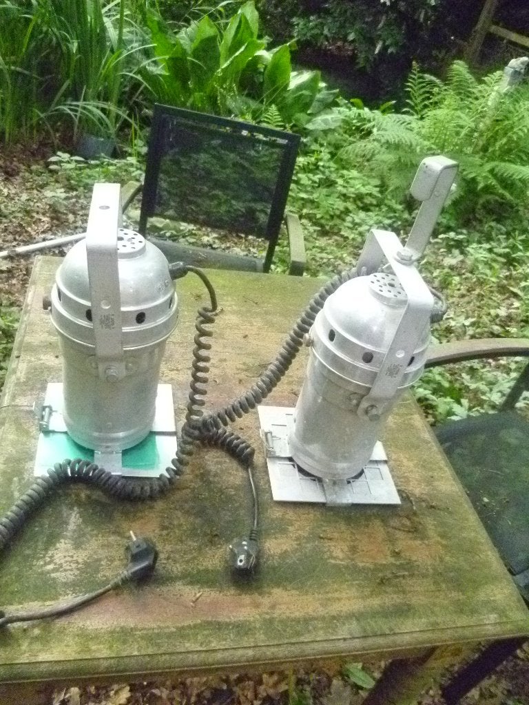 industruele lamp, Ophalen