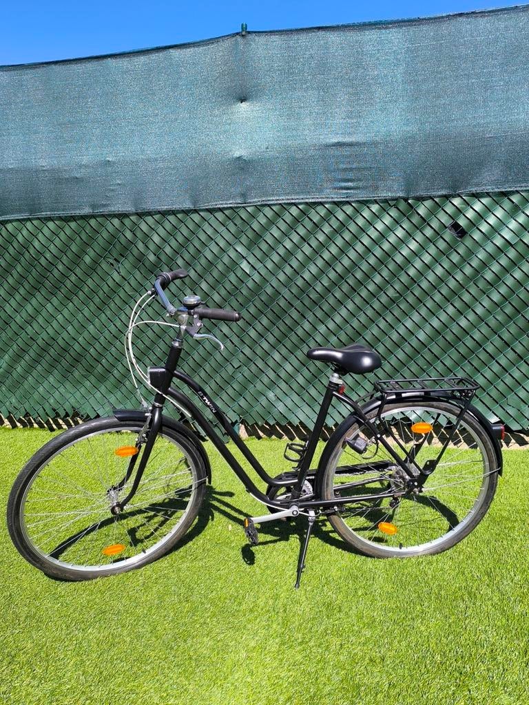Damesfiets, Ophalen