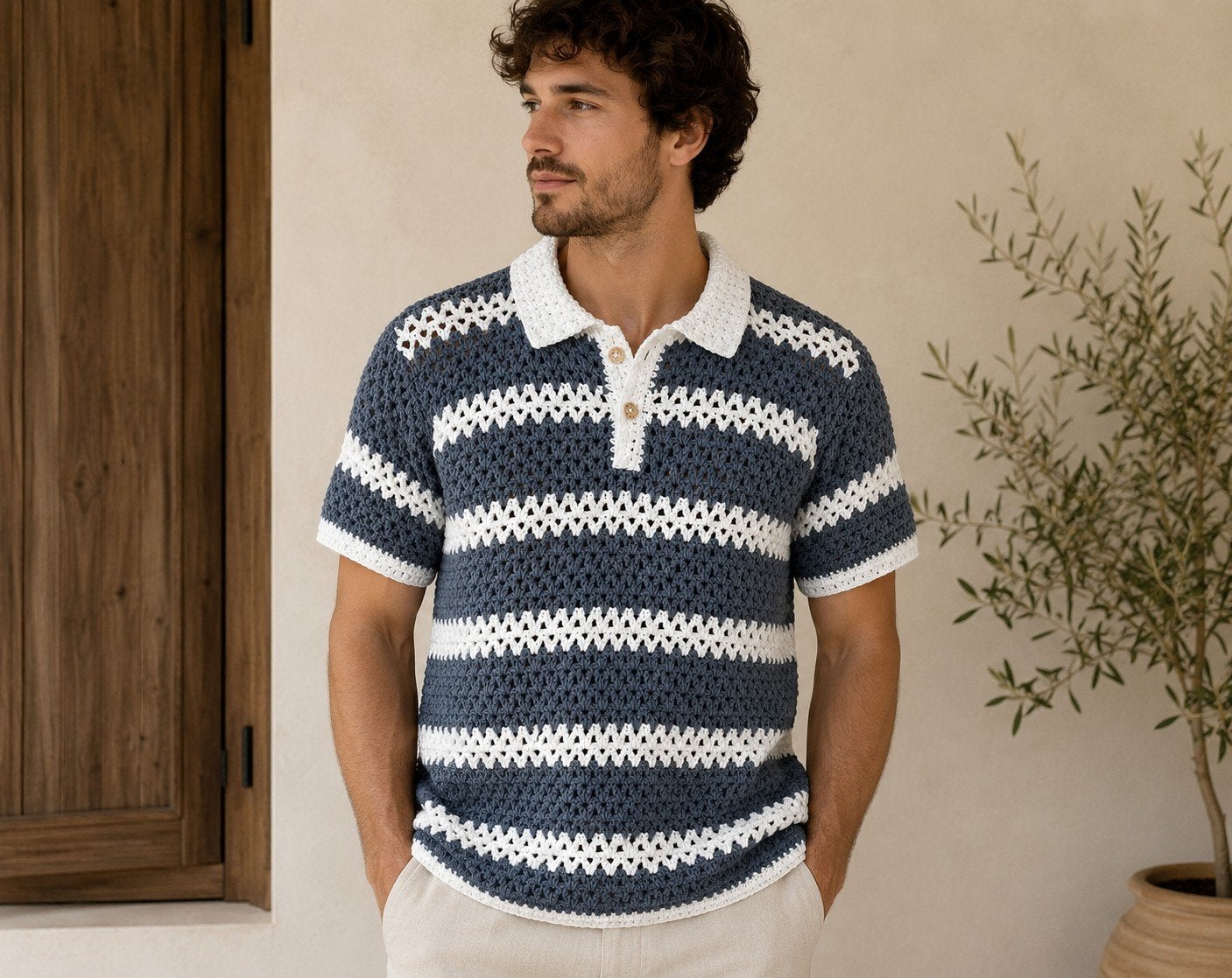 Polo homme en coton T.M, Neuf, Sans marque, Gris, Enlèvement ou Envoi