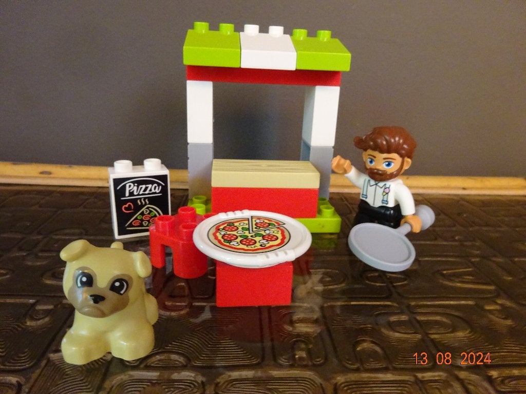 DUPLO Pizza Kraam - 10927*VOLLEDIG*PRIMA STAAT*, Kinderen en Baby's, Speelgoed | Duplo en Lego, Duplo, Ophalen of Verzenden