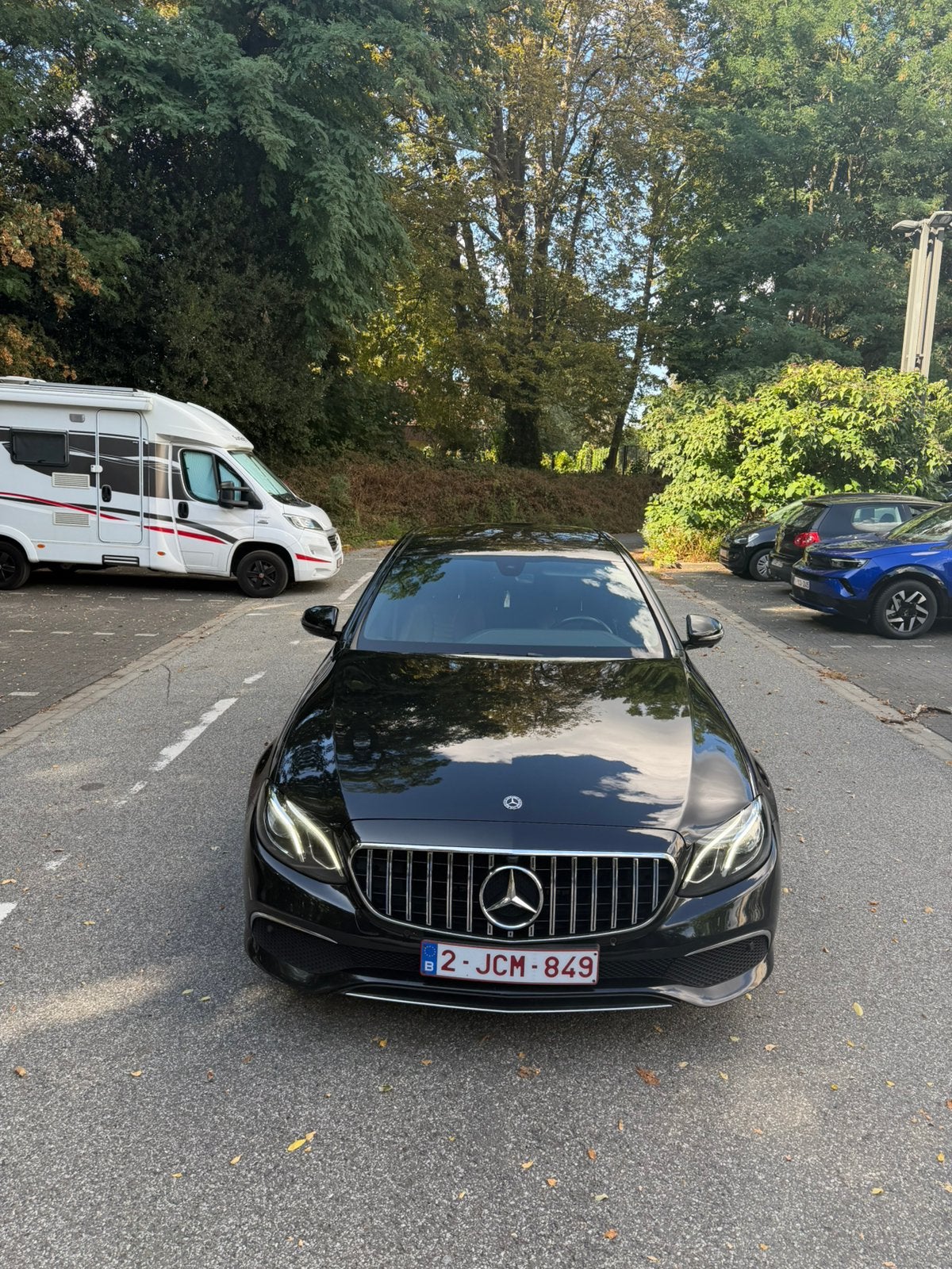 Mercedes E200 D , 9G Tronic, Auto's, Mercedes-Benz, Automaat, Euro 6, Zwart, LED verlichting
