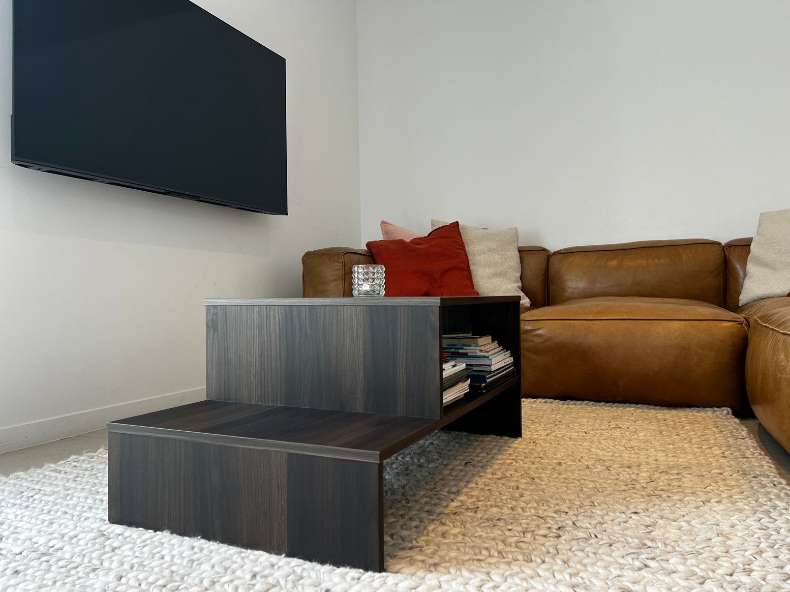 Table basse Ikea HOLMERUD, 50 à 100 cm, Comme neuf, Enlèvement, 50 à 100 cm