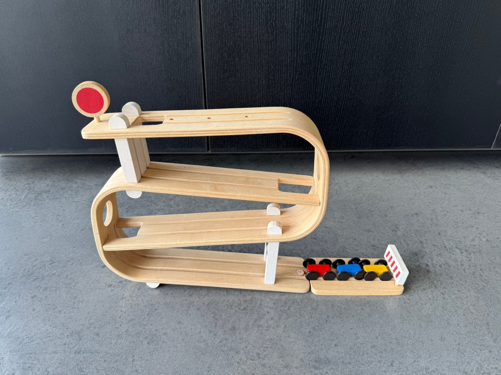 Plan toys ramp racer, Kinderen en Baby's, Ophalen, Zo goed als nieuw