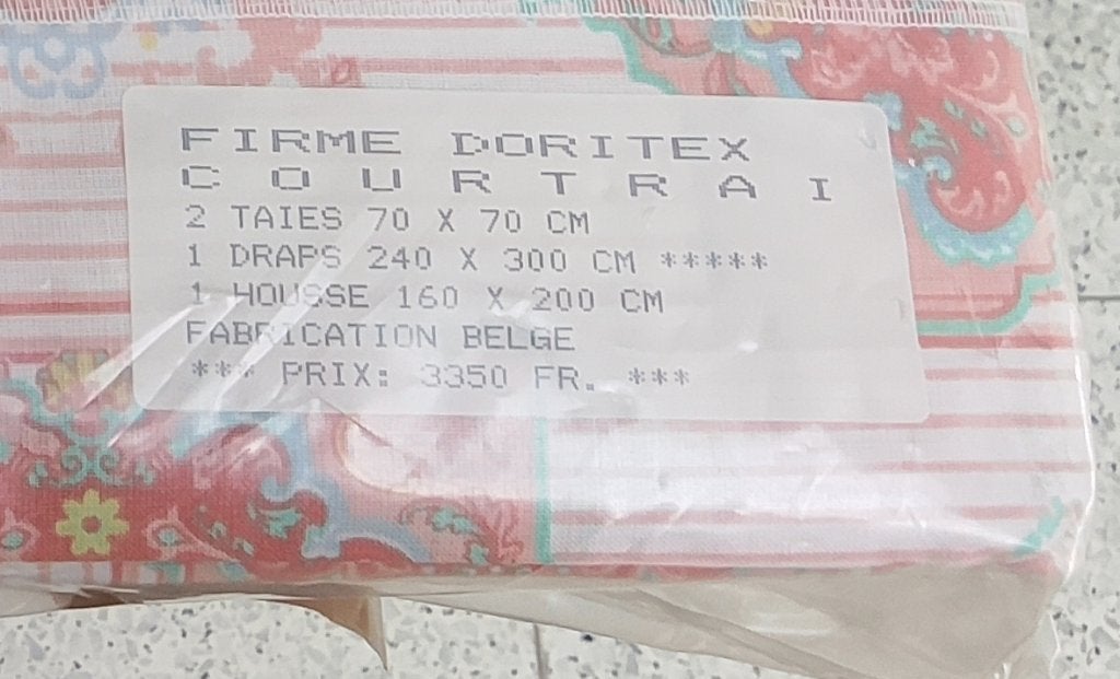 Huishoudlinnen DORITEX-gecertificeerde lakens, Hoeslaken of Sloop, Linnen, Ophalen of Verzenden, Overige merken