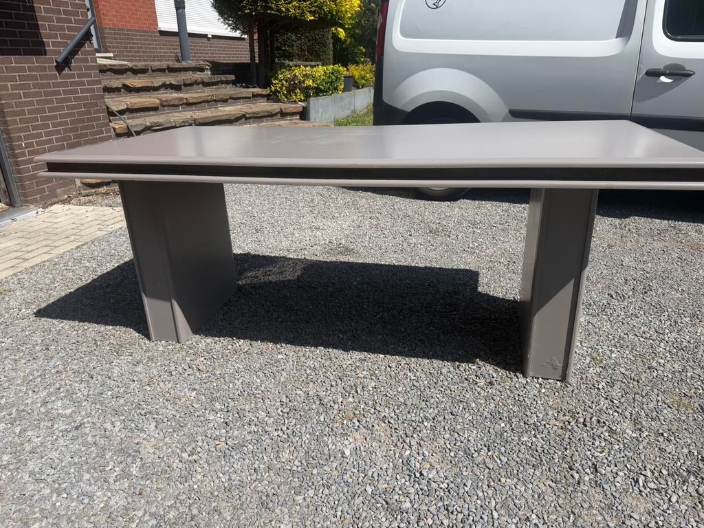 Tafel, Huis en Inrichting, Tafels | Eettafels, Ophalen, Gebruikt, Vierkant, 50 tot 100 cm