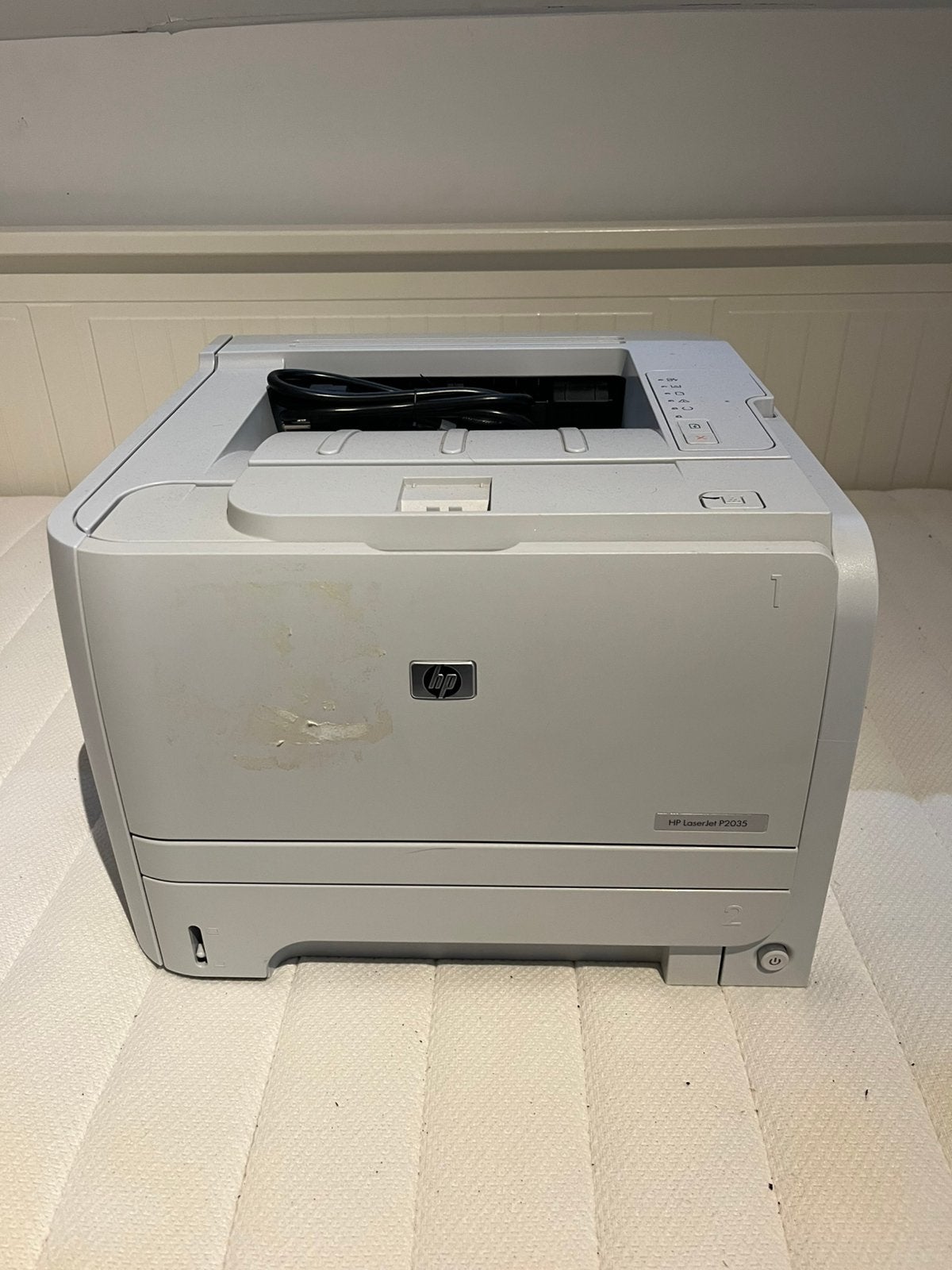 Printer HP Laserjet P2035 - zwartwit, Computers en Software, Printers, Ophalen, Zwart-en-wit printen, Gebruikt, Printer